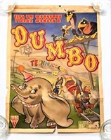 Walt Disney Dumbo RKO Radio Poster