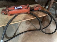 4" Hydraulic Ram c/w Hoses