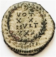 VOT XX MVLT XXX 337-361 Ancient Roman coin