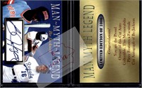 Bo Jackson Man Myth Legend facsimile auto