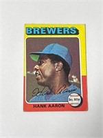1975 Topps Mini Hank Aaron #660