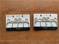 PAIR OF KEY RACKS