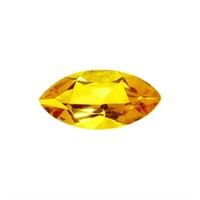 Genuine 0.20ct Marquise Yellow Sapphire (a Grade)