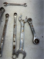 Flat of Misc Wrenches