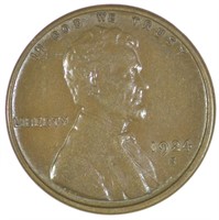 AU 1924-S Lincoln Cent