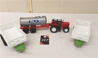Farm Tractor with Trailers