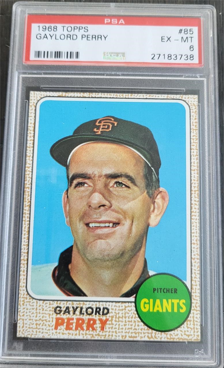 1969 TOPPS GAYLORD PERRY PSA 6