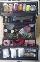 Case with All Kinds of Assorted Glitter, Some