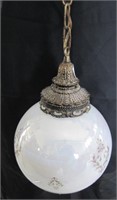 Vintage Globe Ceiling Light Fixture