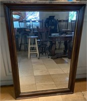 F - FRAMED WALL MIRROR 31X43" (L64)