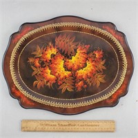 Russian Porcelain Tray 17 & 1/2" L