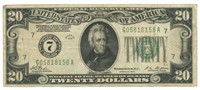 1928 $20 Federal Reserve Note