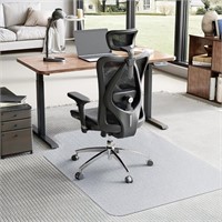 TN8530  GPED Office Chair Mat 45" x 53" Transparen