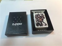 Kiss zippo lighter, sealed with Tim and sleeve