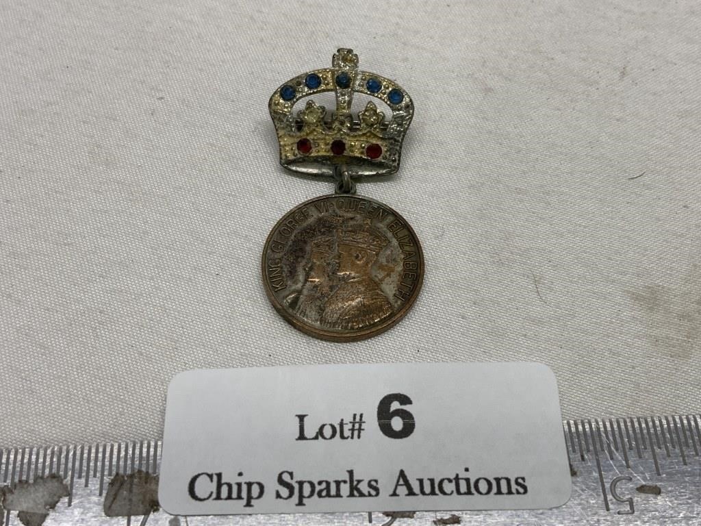 King George VI 1930’e Royal Medal