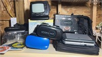 Potable DVD Player and Gaming Items