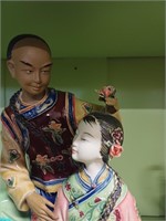 Oriental Figural Group (some finger damage)