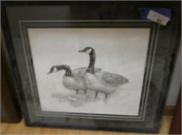 "Canada Geese" Maria Morando signed print - 103/