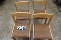 4 Dining Room Chairs