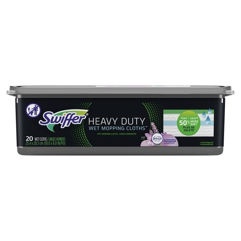 Swiffer Sweeper Heavy Duty Wet Mopping Cloths Mult