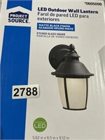 PROJECT SOURCE LED WALL LANTERN