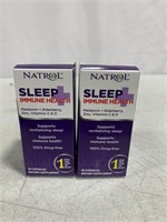 NATROL, 2 PACK OF SLEEP PLUS IMMUNE HEALTH