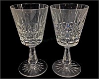 (6) Waterford Crystal Stemware Glasses