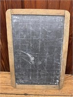 Antique Framed School Slate 9.5" x 13.5"