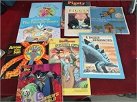 9 Kids Books - Stickers, Dinosaurs & more