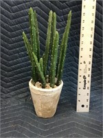 Faux Cactus Plant in Planter