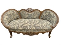FRENCH CARVED ROUNDED BACK SOFA