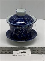 Blue & White Chinese Tea Set