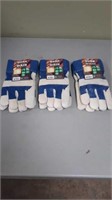 3- Pairs Work Force Gloves.
