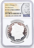 2023-S Morgan Silver Dollar PF70 Ultra Cameo