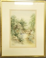 1904 WATERCOLOR - SIGNED