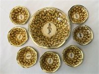 Vintage Tin Litho Planters Peanuts Bowls