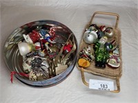 Collection of christmas items