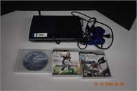 PS3 Console, Controller, Three Games