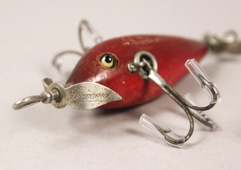 Great Selection of Vintage Lures & Boxes, Guns, Knives, Wildlife Artwork & Much More