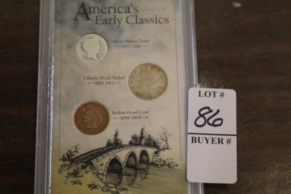 AMERICA'S EARLY CLASSICS COIN SET
