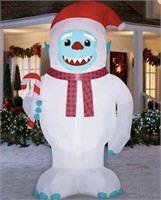 Holiday9.5ft Lighted Yeti Christmas Inflatable $90
