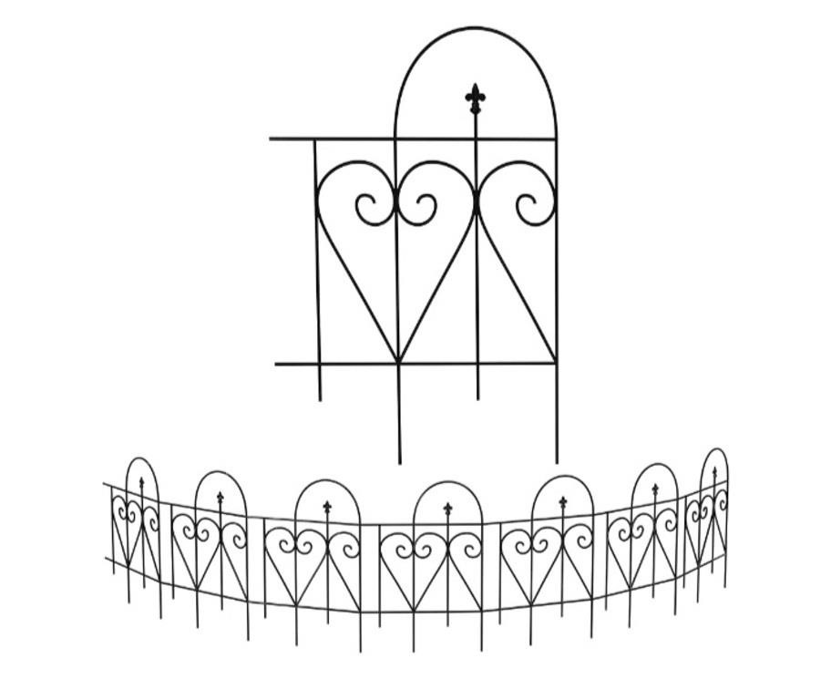 PexFix Garden Fence with 5mm Thick Metal Wire