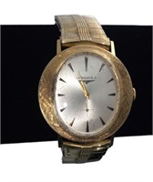 Longines 14k gold watch ss band