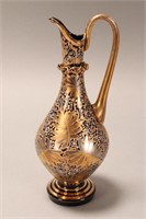 19th Century Moser Glass Ewer,