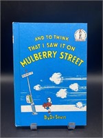 Dr. Seuss Mulberry Street book