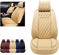 OASIS AUTO Seat Covers 2pc Nappa Tan
