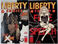 2008 Image CBLDF Presents LIBERTY COMICS #1 & 2