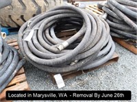 LOT, ASSORTED 1-1/2" PUMP HOSE ON THIS PALLET