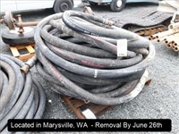 LOT, ASSORTED 2" PUMP HOSE ON THIS PALLET