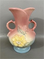 Hull Pottery Magnolia Handled Vase